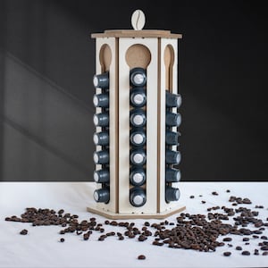 Portacialde caffè per capsule Nespresso Vertuo, rack di stoccaggio