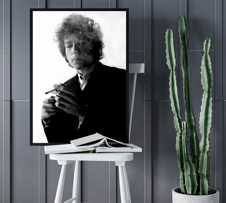 Bob Dylan Poster Bob Dylan Print Bob Dylan Wall Art Bob - Etsy