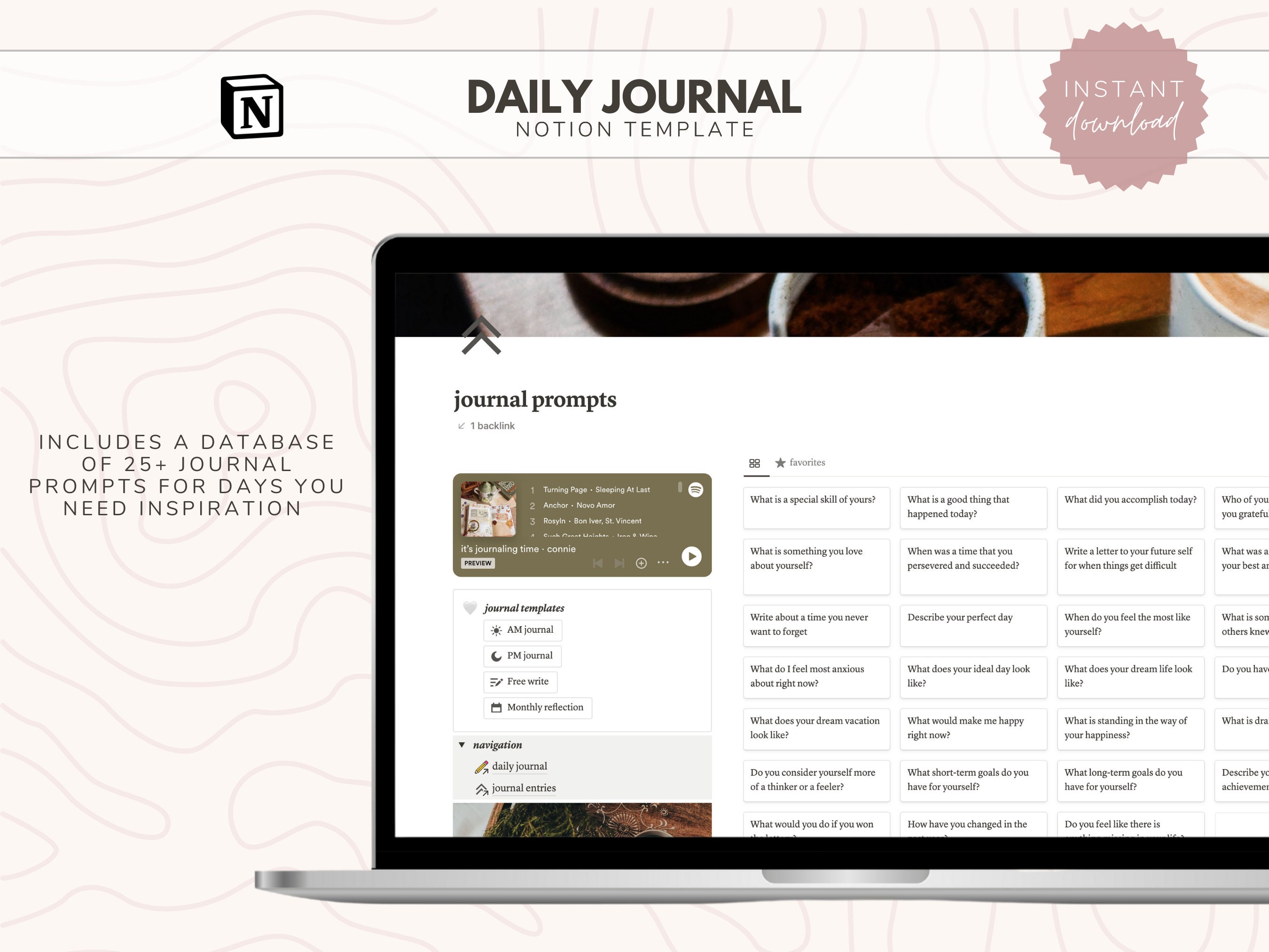 Notion Daily Journal Template // Notion Dashboard Notion Templates Notion Daily Journal Template // Notion Dashboard Notion Templates