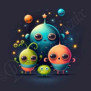 Baby space aliens