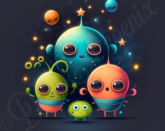 Baby space aliens