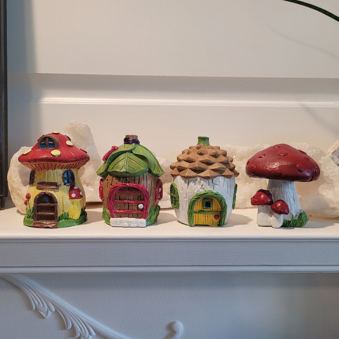 FAIRY GARDEN! Paint Your Own Fairy House - Etsy