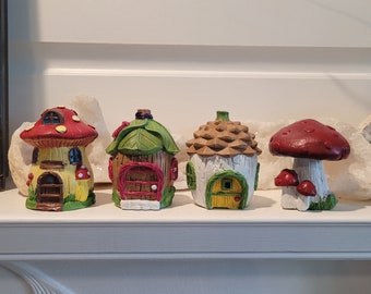 FAIRY GARDEN! Paint your own fairy house