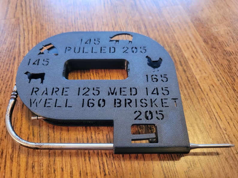 Meat Temperature Probe Spools With Strong Magnets - Etsy