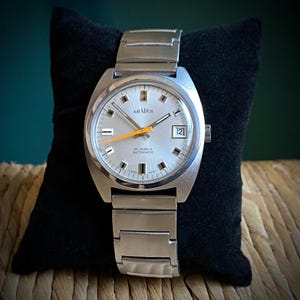 Schweizer Automatikuhr, GRADUS, Datumsfunktion, Schnellschaltung, Mitte. 1970er Jahre, frisch gewartet