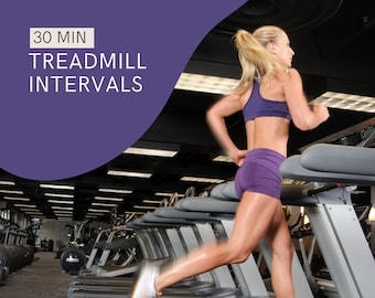 30-Minuten-Laufband HIIT Workout: Fettabbau-Intervall-Training (Digitaler Download)