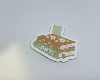 Vintage Floral Magnetic Bookmark