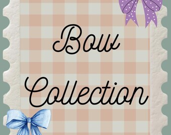Bow Bookmark Collection