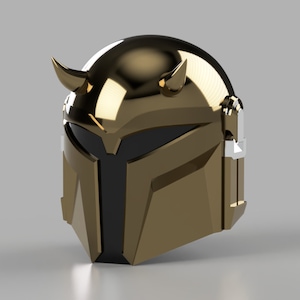 The Apprentice: 3D Printable Helmet inspired by The Mandalorian