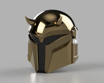 The Apprentice: 3D Printable Helmet inspired by The Mandalorian