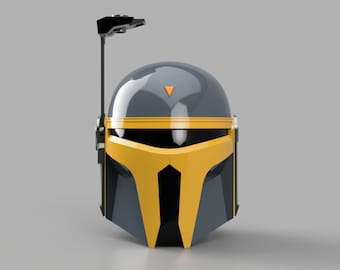 The Voyager: 3D Printable Helmet inspired by The Mandalorian