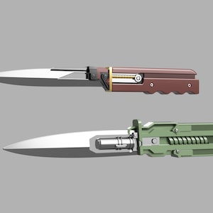 Vibro knife set: inspired by the Concept Art of The Mandalorian Season 1
