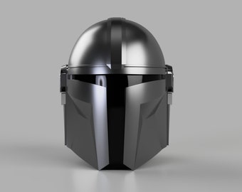 The Vanguard: 3D Printable Helmet inspired by The Mandalorian
