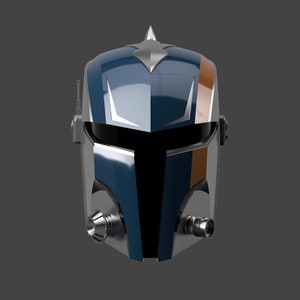 The Questioner: 3D Printable Helmet inspired by Rohlan Dyre from The Knights of the Old Republic Comics