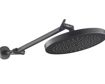10" Rain Shower Head with 17" ADJUSTABLE Shower Arm - Rubbed Bronze