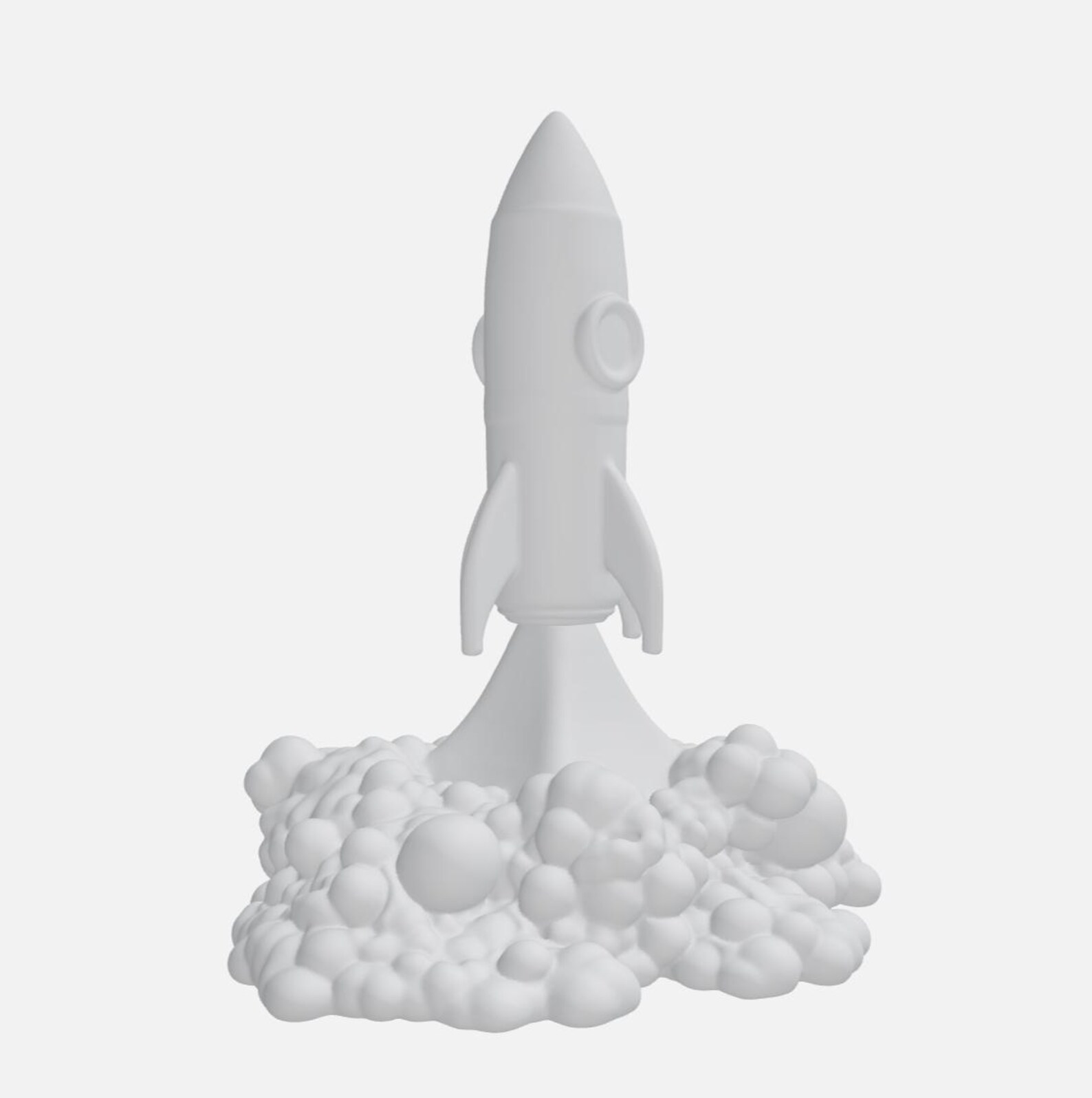 3D Printable Rocket STL File – Instant Download | DIY 3D Printing Model ...