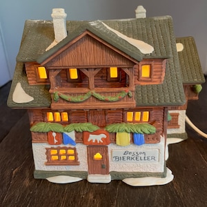 Department 56 Alpine Village Series “Besson Bierkeller” 1986-1996