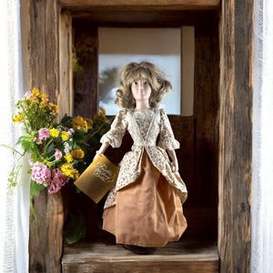 Franklin Heirloom Dolls Little Maids of the 13 Colonies Pamela of Georgia 1983-1984