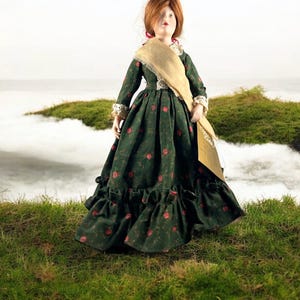 Poupées anciennes Franklin Petites filles des 13 colonies Abigail of New Hampshire 1983-1984