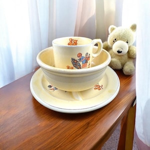 1930’s Crown Pottery Co. Child’s Dinnerware Set