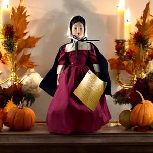 Franklin Heirloom Dolls Little Maids of the 13 Colonies Priscilla of Massachusetts 1983-1984