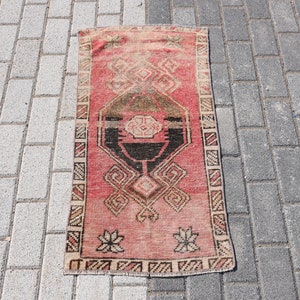 Tapis Oushak 2x3, Tapis de porte Oushak, Mini tapis 2x3, Tapis anatolien, Tapis turc 2x3, Tapis de bain, Tapis vintage, Tapis de porte, Tapis de porte vintage,177