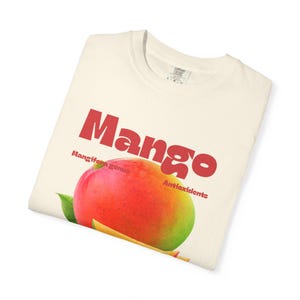 Mango Facts T-Shirt, Comfortable Unisex Apparel for Fruit Lovers, Perfect Summer Tee, Gift for Tropical Fruit Enthusiasts, Streetwear [...]