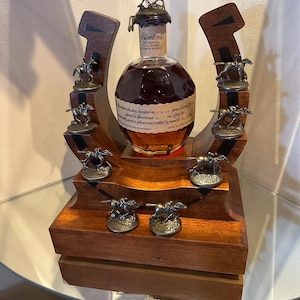 Blanton’s Stopper Display, Blanton&#39;s Light, Bourbon Lover, Bar Light, Bottle Display, Blanton&#39;s Stoppers,  Bourbon Enthusiast, Whisky Light
