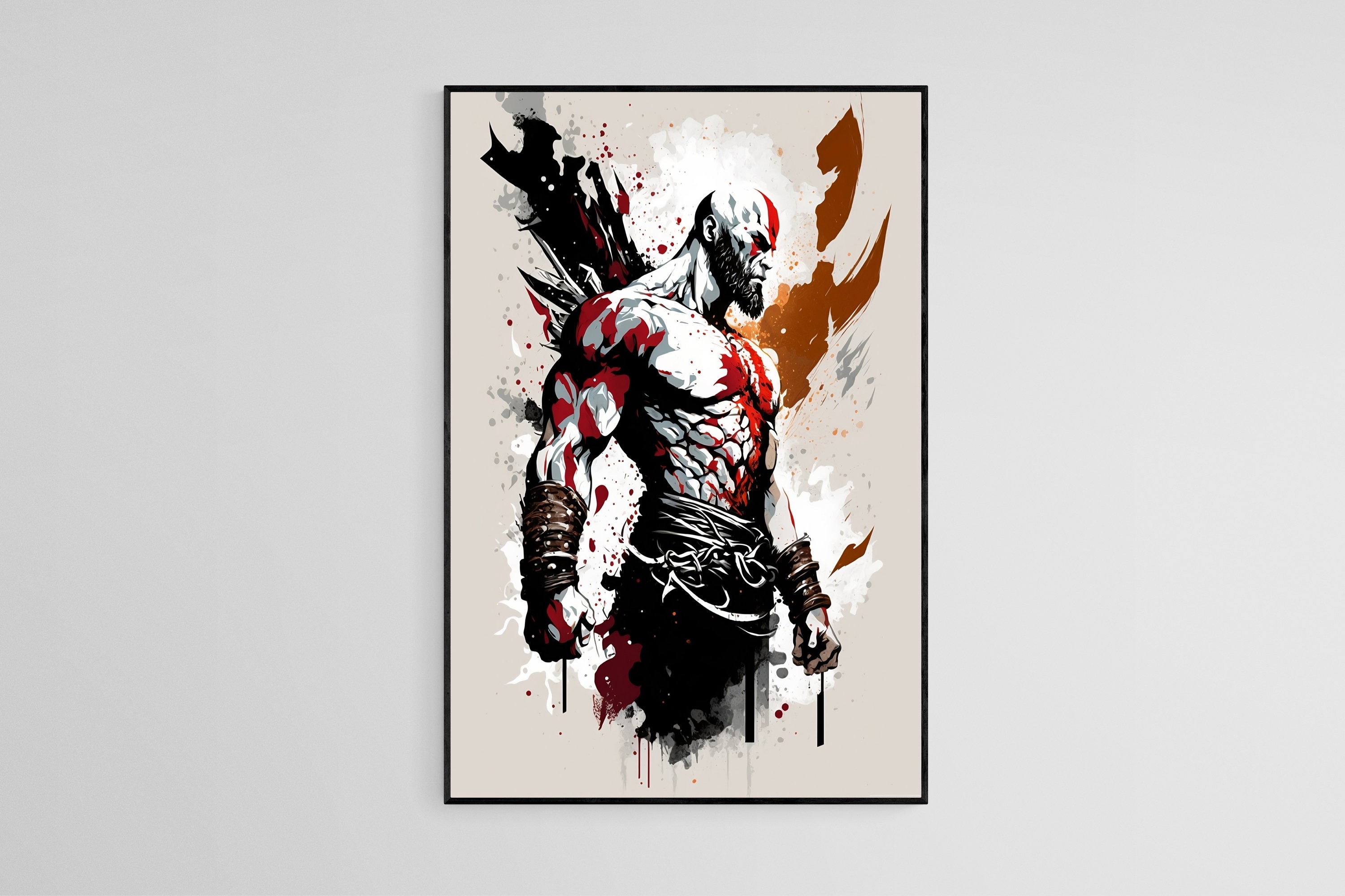 God Of War 4 Video Gaming Action Adventure Wall Art Home Decor - POSTER  20x30