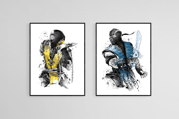 Mortal Kombat X - Gaming Poster (Characters) (Size: 24 x 36)