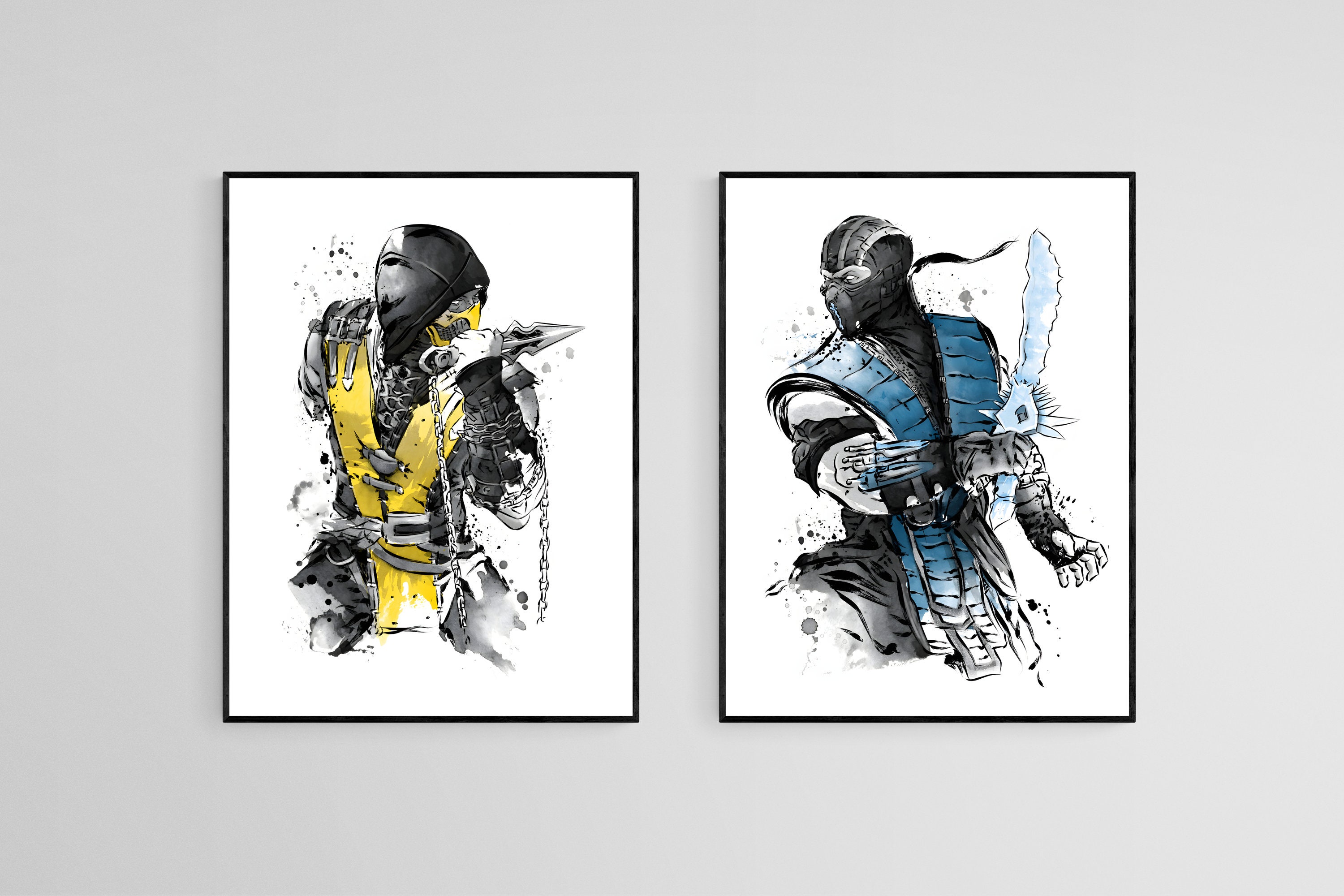 Mortal Kombat X Baraka – GL Canvas Print Art