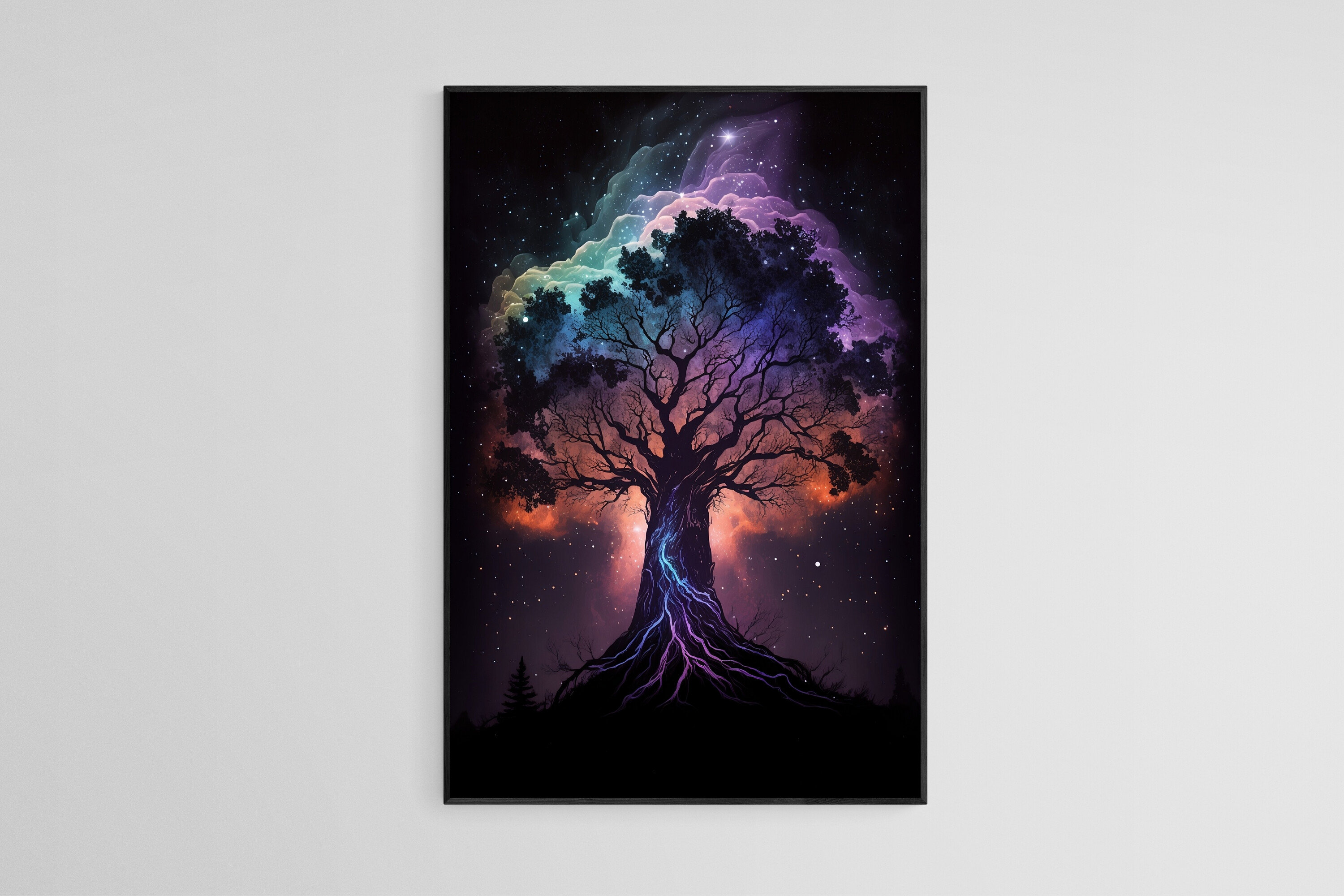 Wise Mystical Tree [WIDE] | Greeting Card