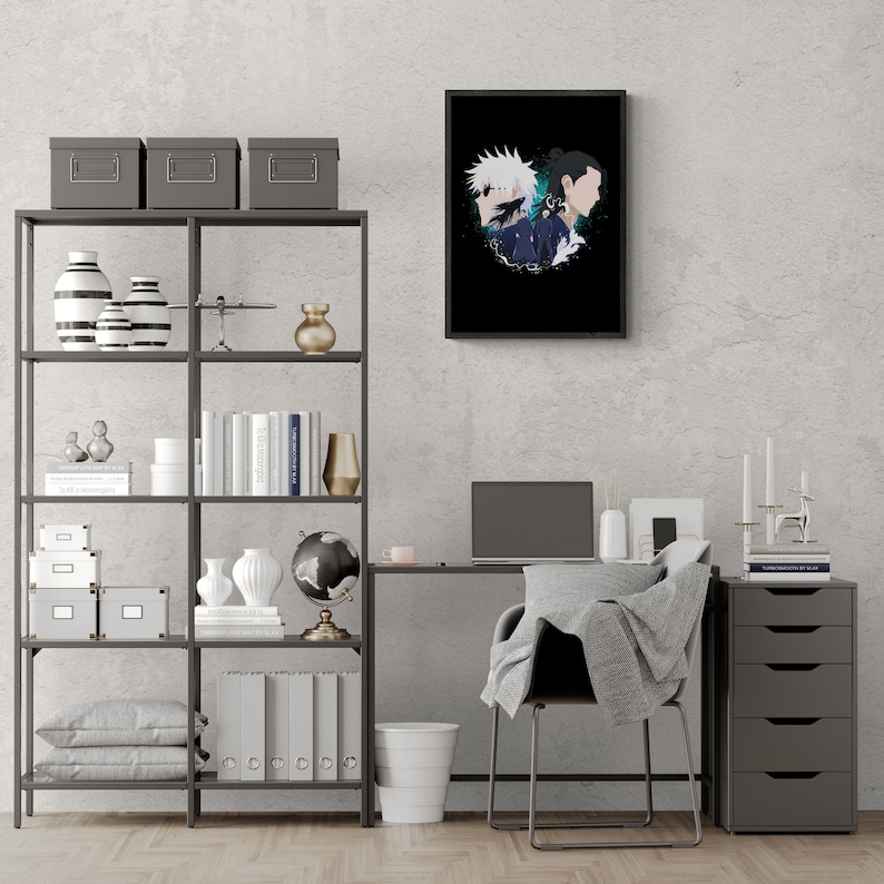 Jujutsu Kaisen, Satoru Gojo, Suguru Geto, Japanese Anime Wall Art Print