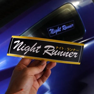 NIGHT RUNNER' Led Sticker Glow Panel