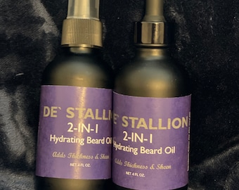 De'Stallion Hydrating 2-IN-1 Men's Beard Oil