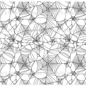 Spiderweb Foil Sheet 8.5x11 for resin art supplies