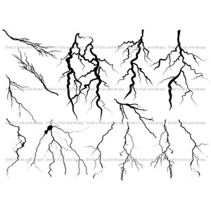 Lightening Foil Sheet 8.5x11 for resin art supplies