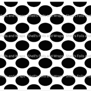 Polka Dots Foil Sheet Sheet 8.5x11 für Kunstharzzubehör