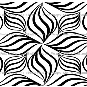 Abstract Pinwheel Foil Sheet 8.5x11 for resin art supplies
