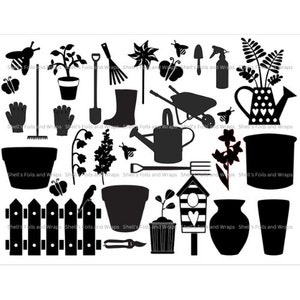 Garden Foil Sheet 8.5x11 for resin art supplies