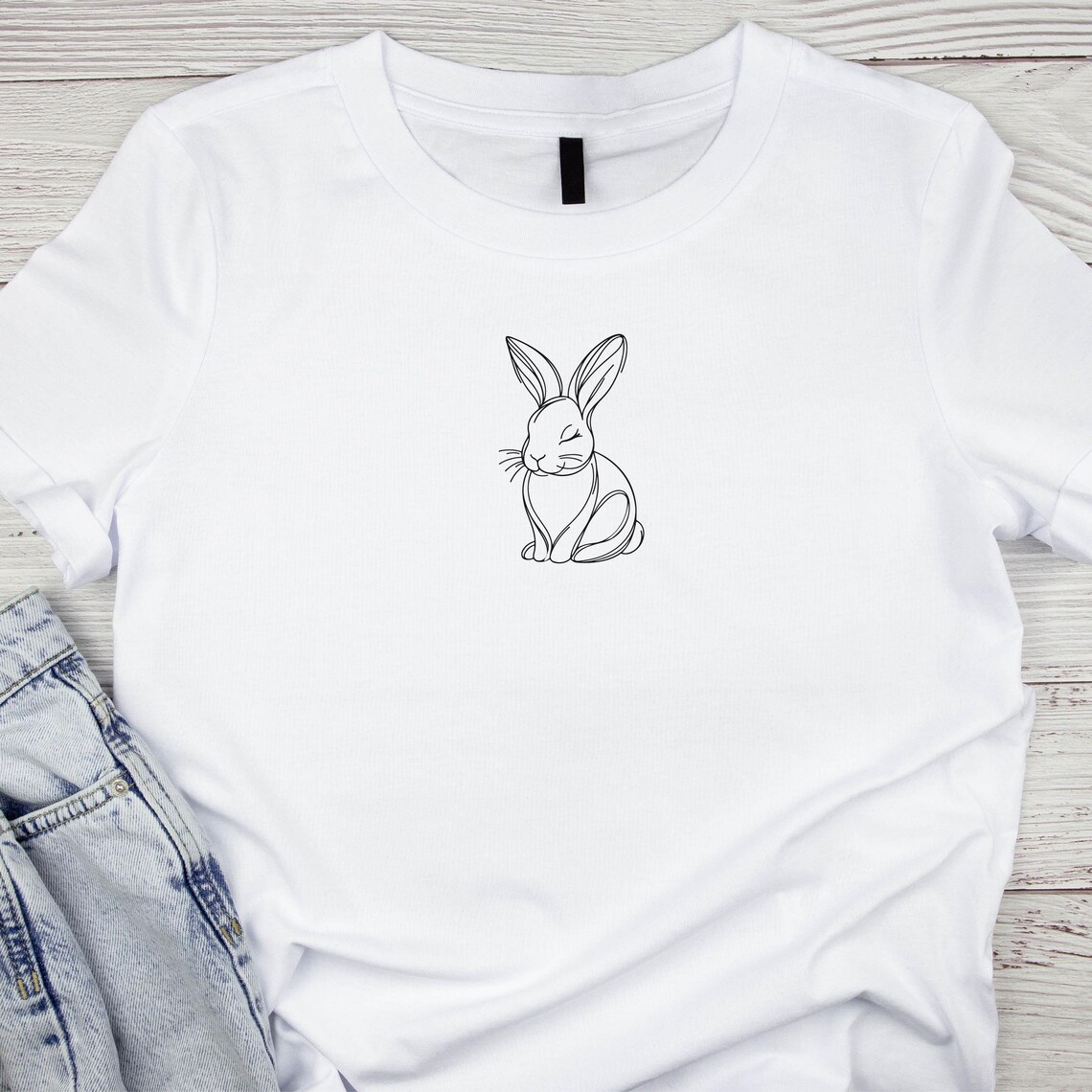 Line Art Bunny Svg, Rabbit Svg, One Line Art, Bunny, Rabbit Png, Bunny ...