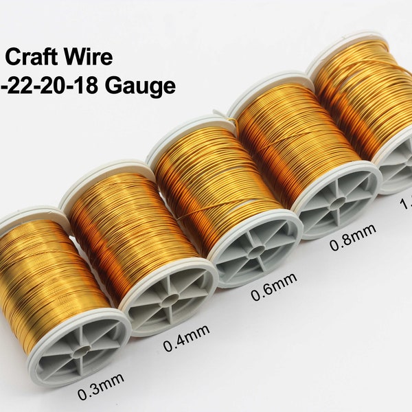 Copper Craft Wire Etsy