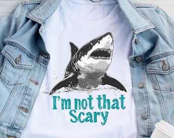 Hai Tshirt png, Hai png, lustiges Shirt, Sublimationsentwürfe, Hai, png, Sublimation, 300dpi