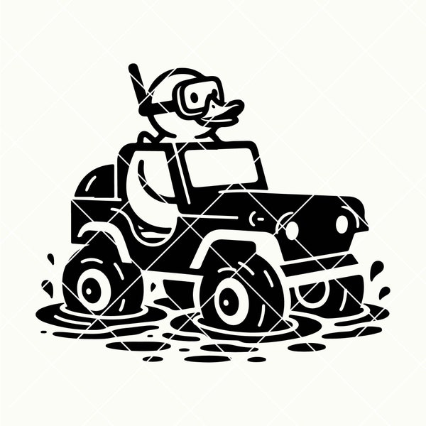Duck Duck Jeep Svg