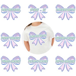 Kindergarten svg, kindergarten png, Back to school svg, school svg, first grade svg, grade svg, first day of school svg