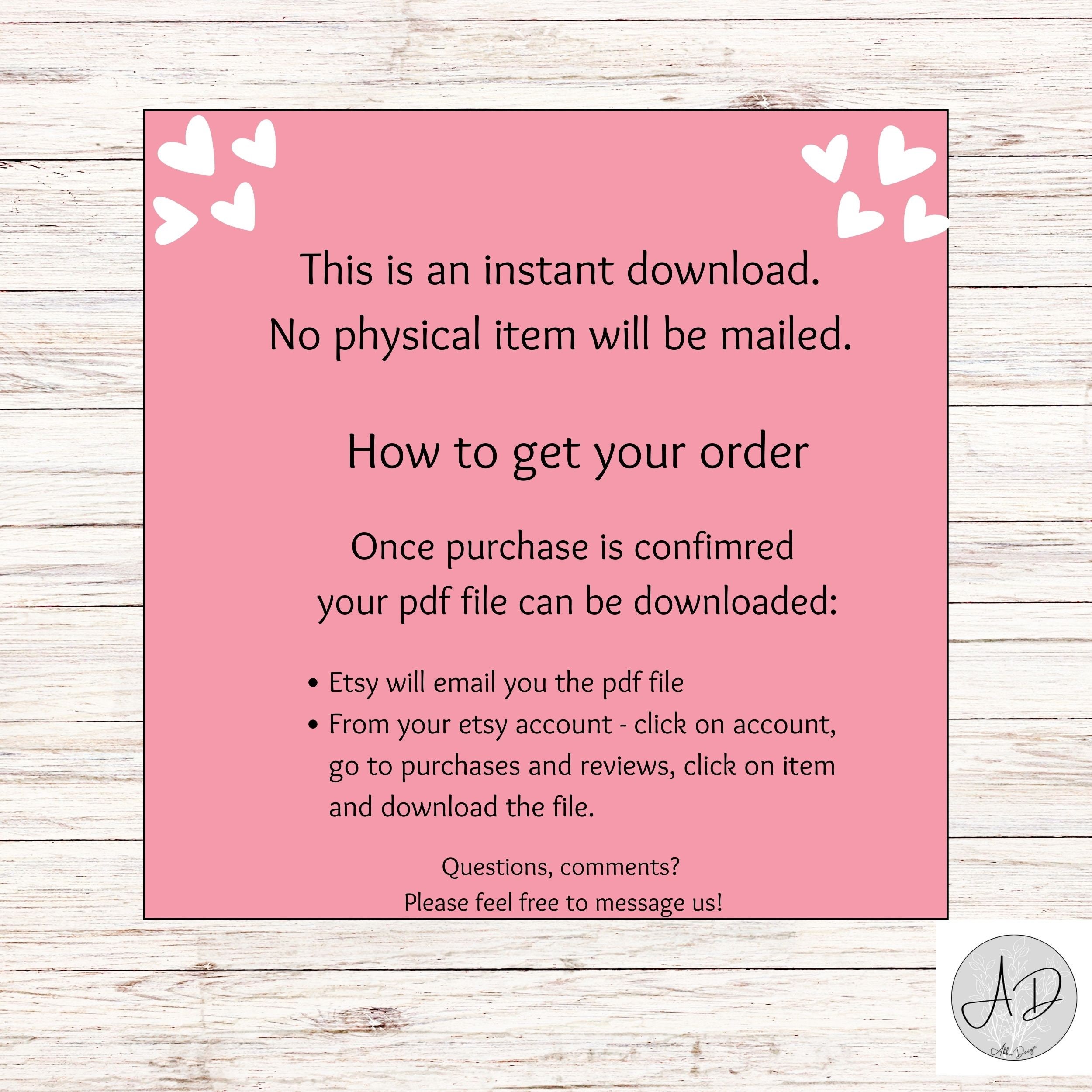 Valentine s Day Scavenger Hunt Printable Etsy