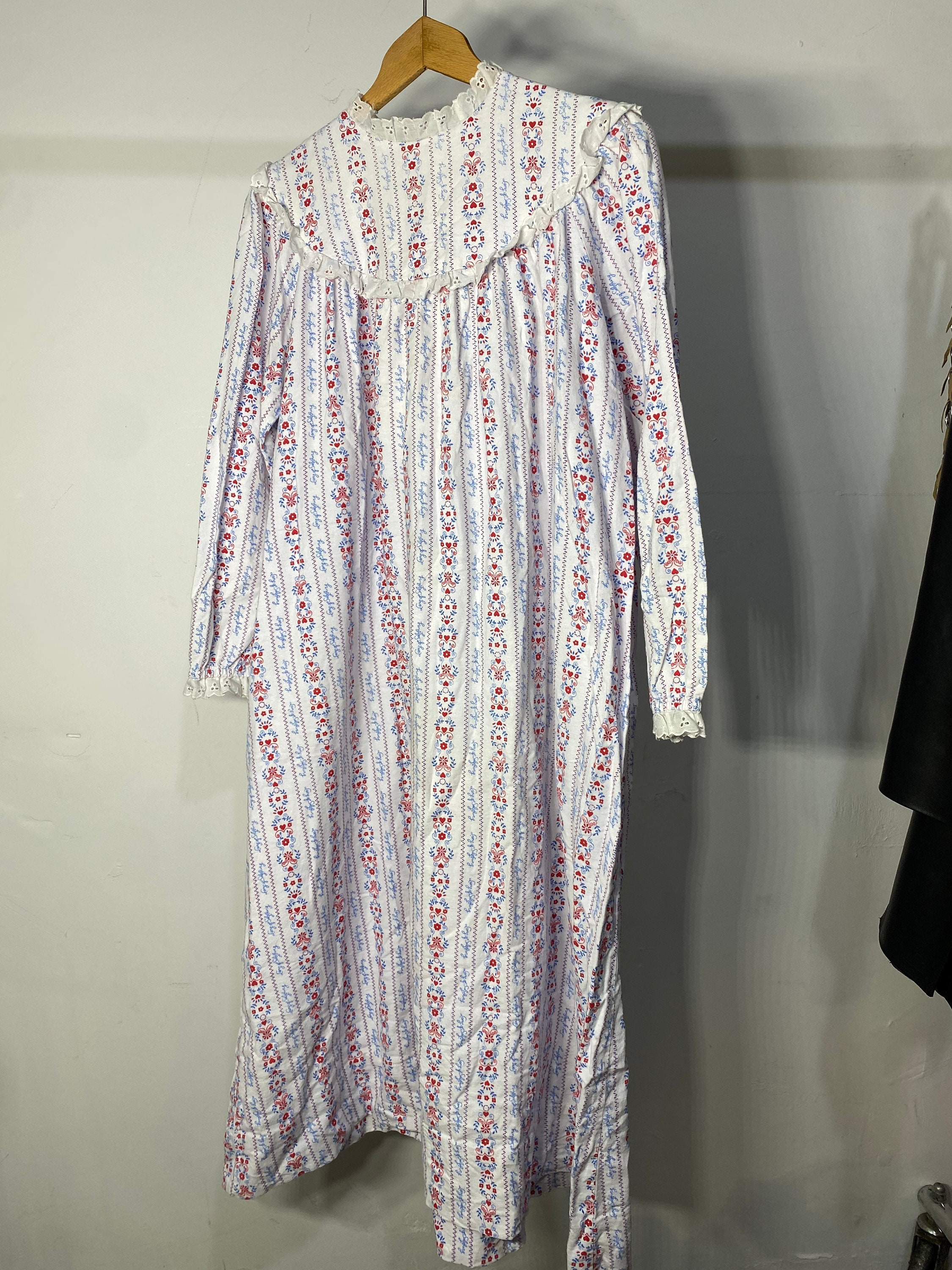 Lanz Of Salzburg Flannel Nightgown