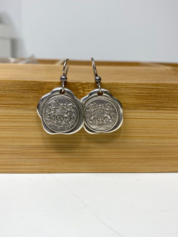 Vintage Brighton Beauty and Strength Earrings