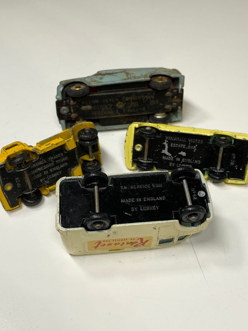 Lesney Matchbox #62 Rentaset TV Service Van 1960s Made in England