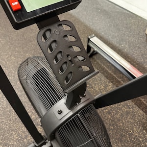Rogue Echo Bike Phone Holder Black or White Fast Shipping Air Assault Bike Extended Version Crossfit Accessories